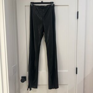 Alice + Olivia Black Flare Pants